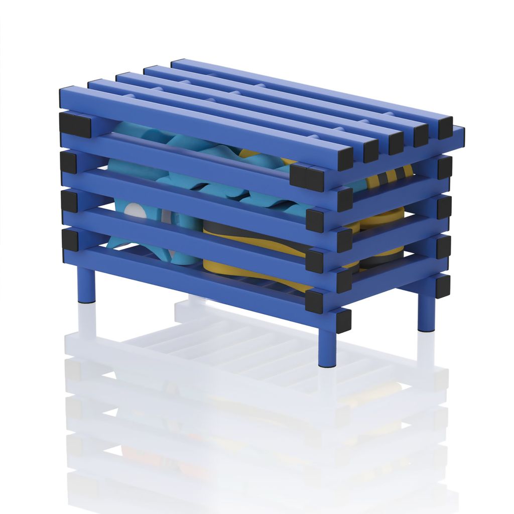 VENDIPLAS BENCH WITH STORAGE BOX