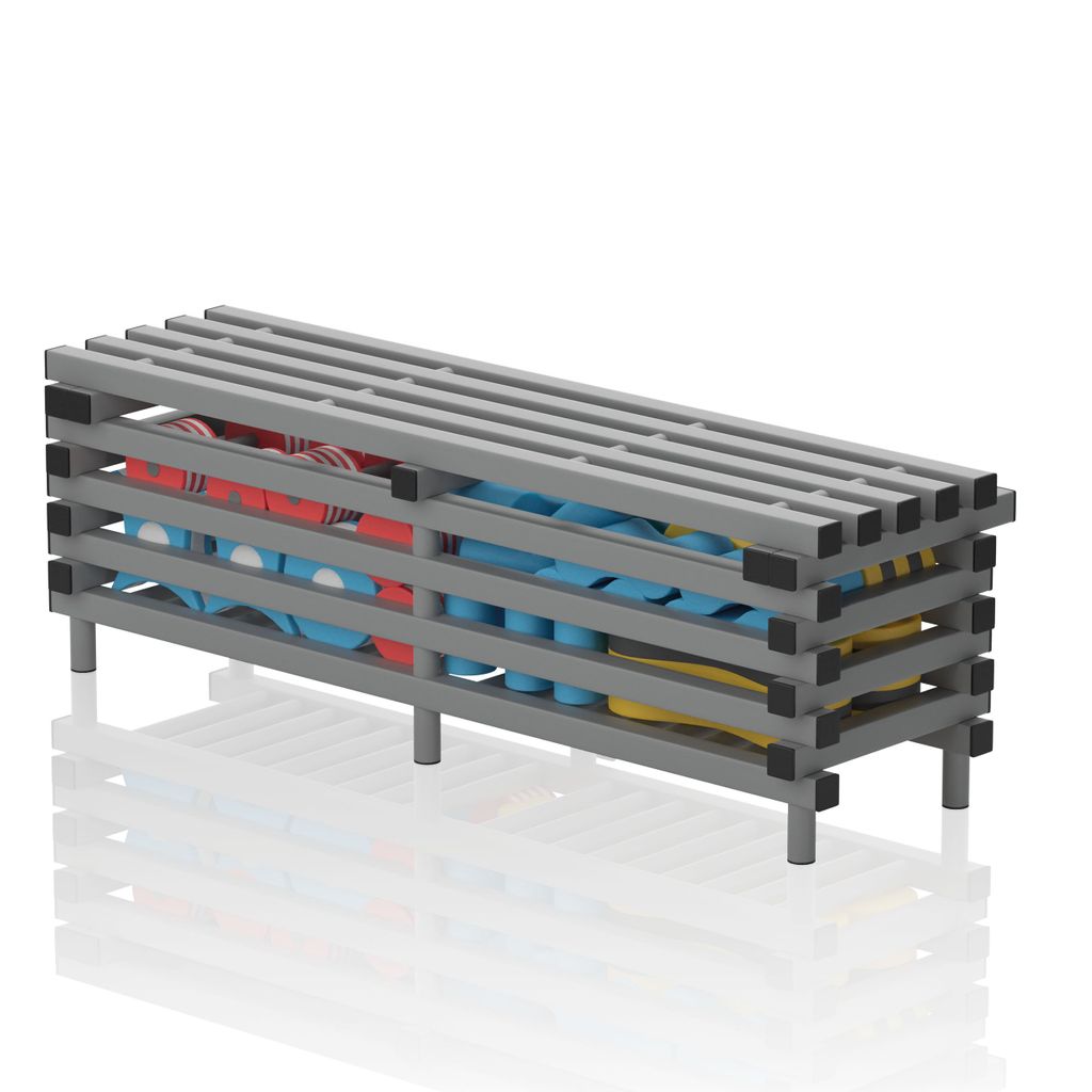 VENDIPLAS BENCH WITH STORAGE BOX