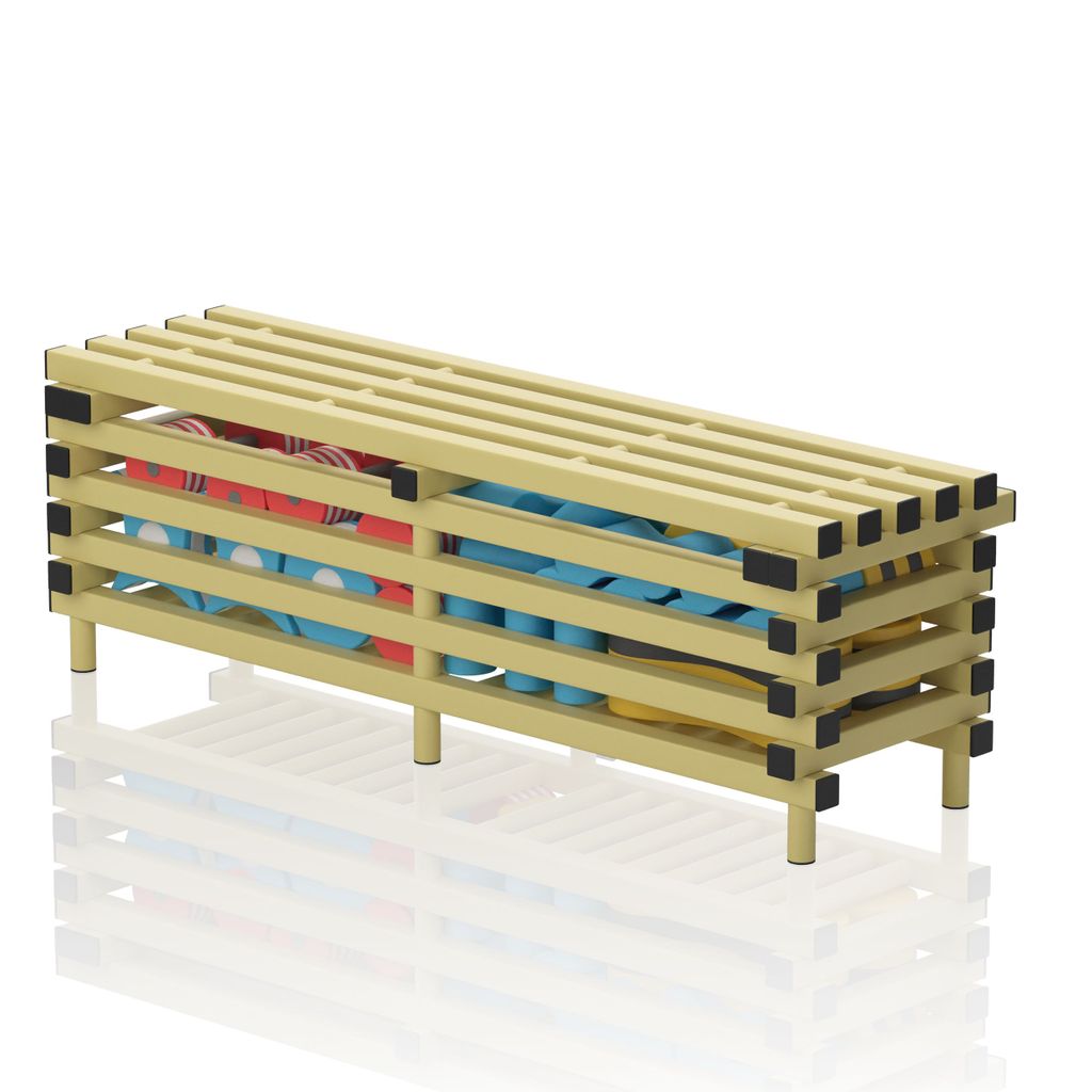 VENDIPLAS BENCH WITH STORAGE BOX