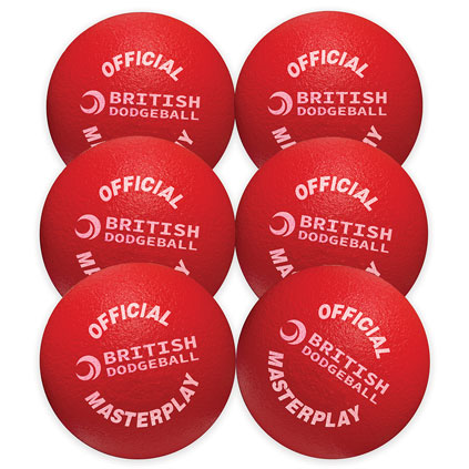 OFFICIAL BRITISH DODGEBALL MASTERPLAY FOAM DODGEBALL