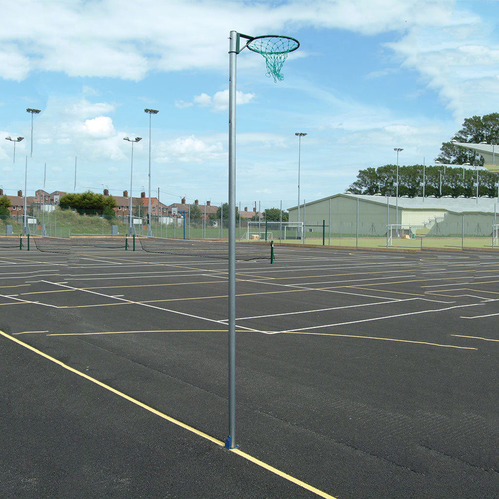 SOCKETED NETBALL POSTS
