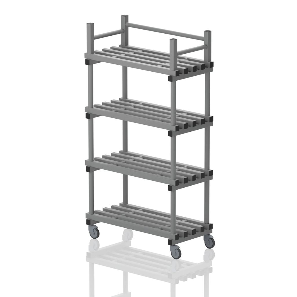 VENDIPLAS MOBILE SHELVING UNIT
