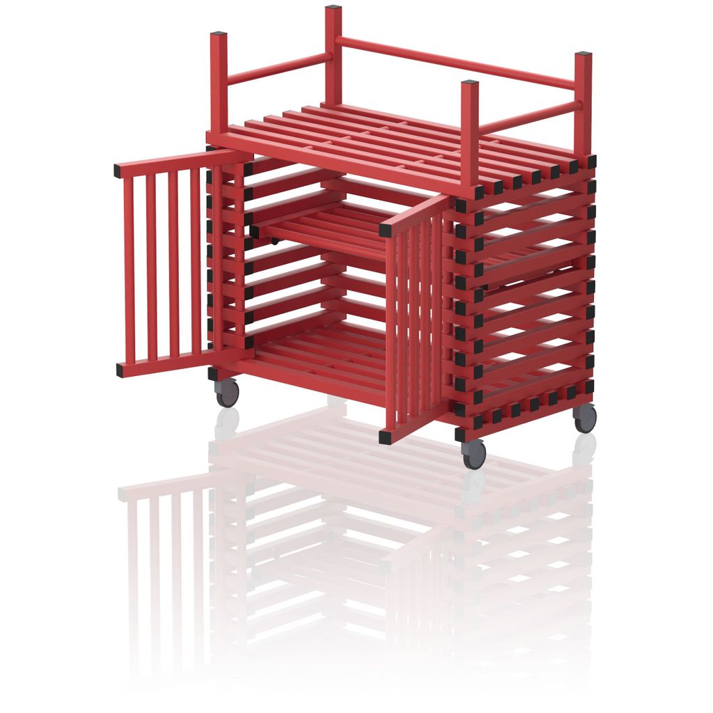 VENDIPLAS TROLLEY CABINET