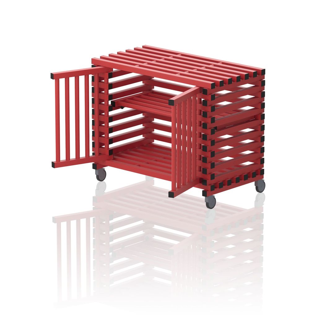 VENDIPLAS TROLLEY CABINET