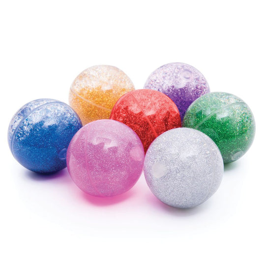 RAINBOW GLITTER BALLS