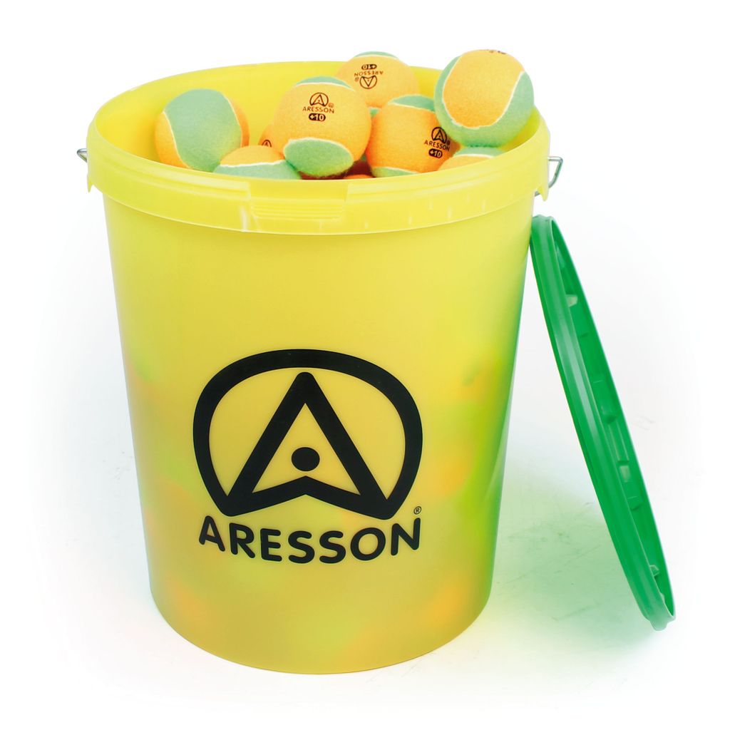 ARESSON +10 MINI TENNIS BALL, ORANGE/GREEN