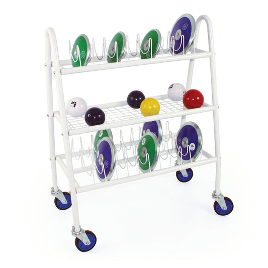 DISCUS AND SHOT PUT STORAGE RACK