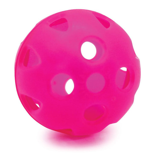 PERFORATED PRACTICE GOLF BALL