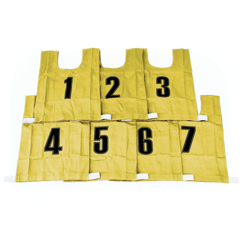 COTTON BIB NUMBERED 1-7