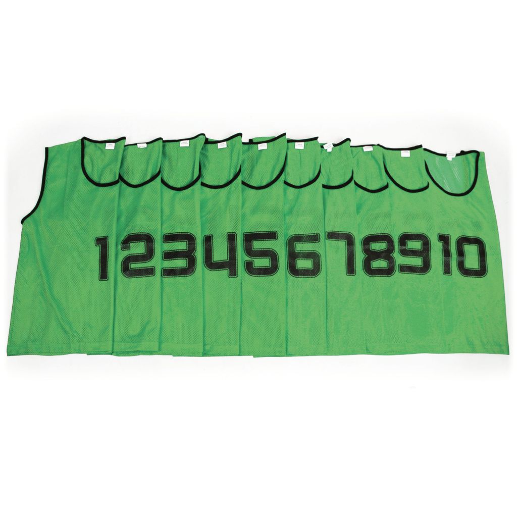 MESH TRAINING BIB NUMBERED 1-10
