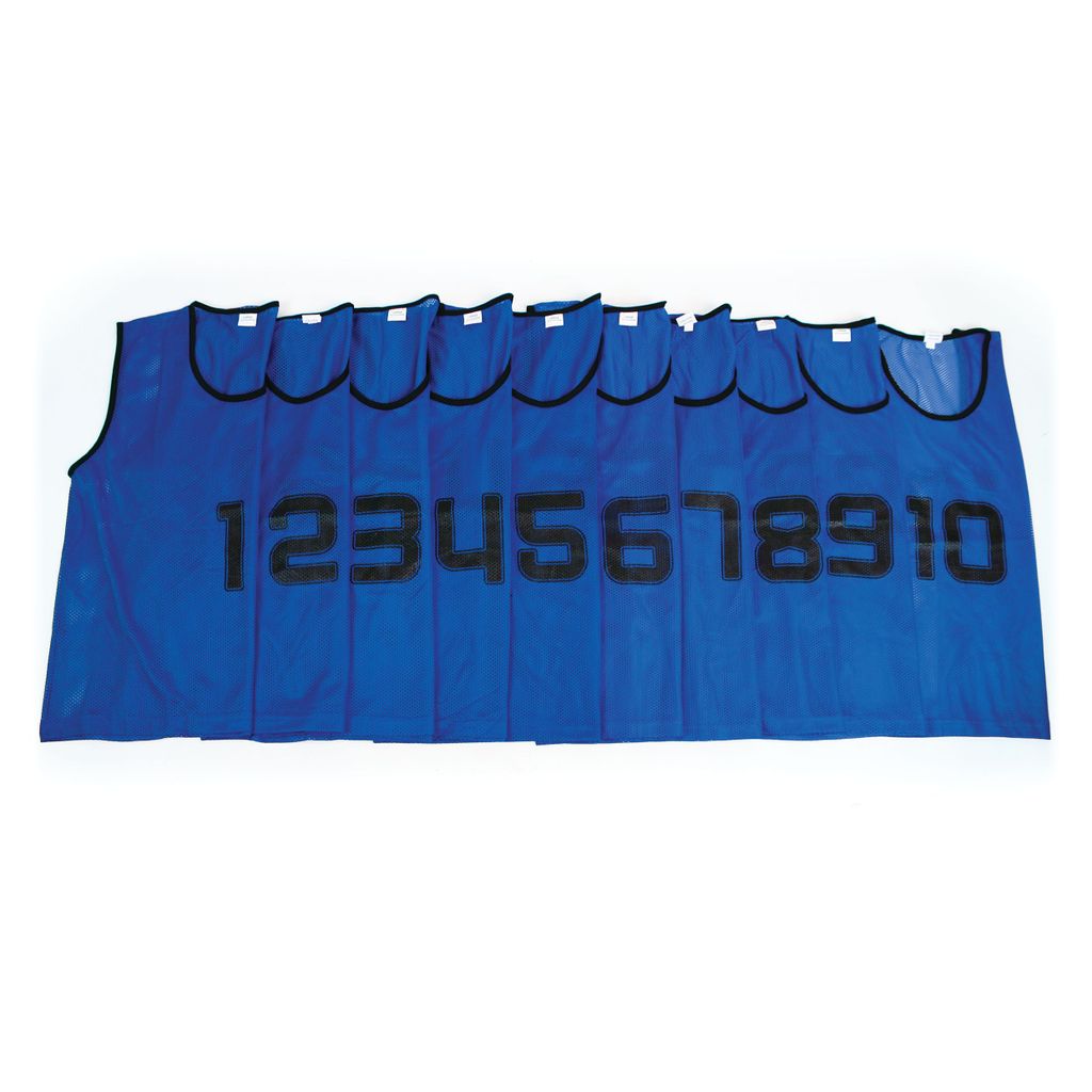MESH TRAINING BIB NUMBERED 1-10