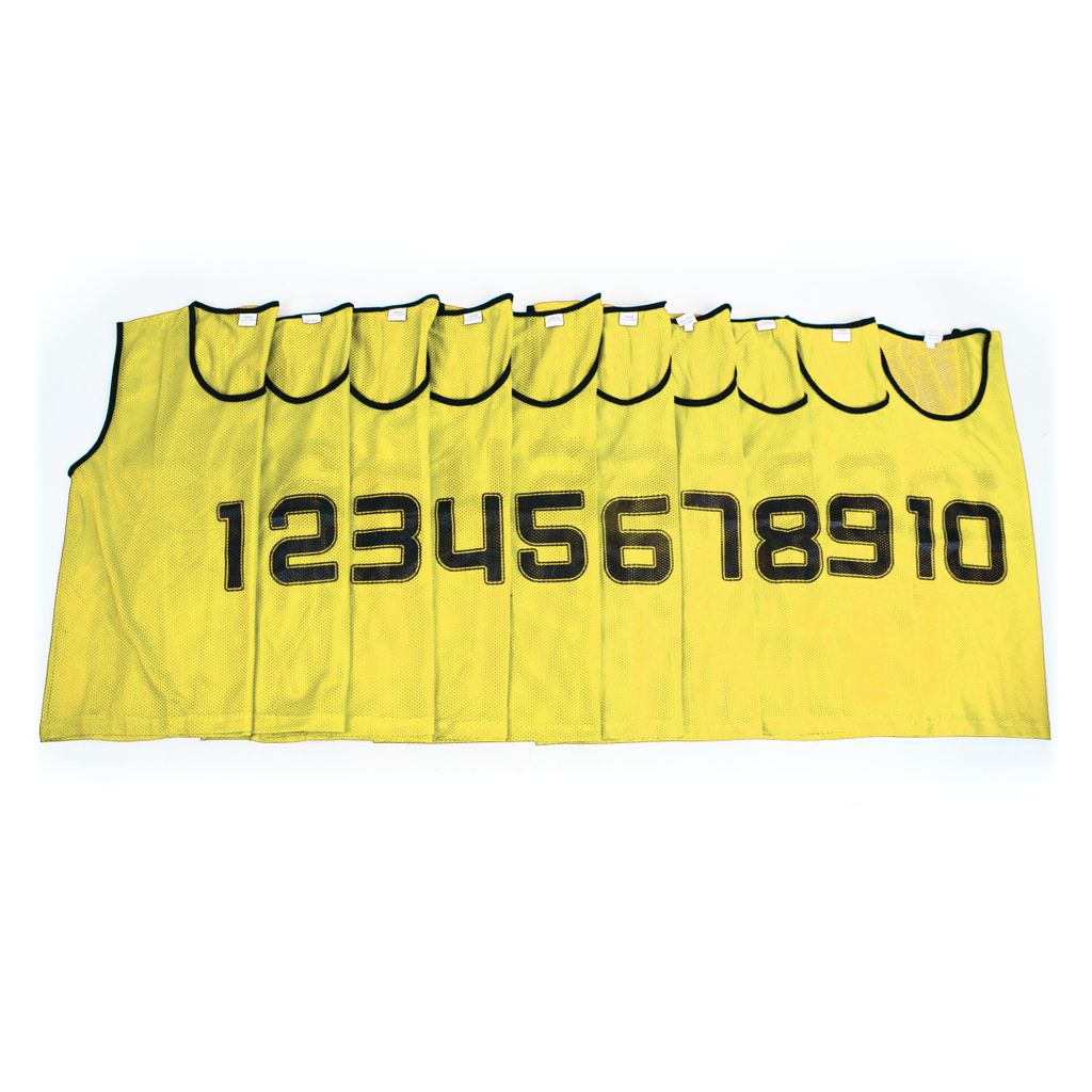 MESH TRAINING BIB NUMBERED 1-10