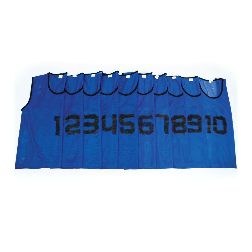 MESH TRAINING BIB NUMBERED 1-10