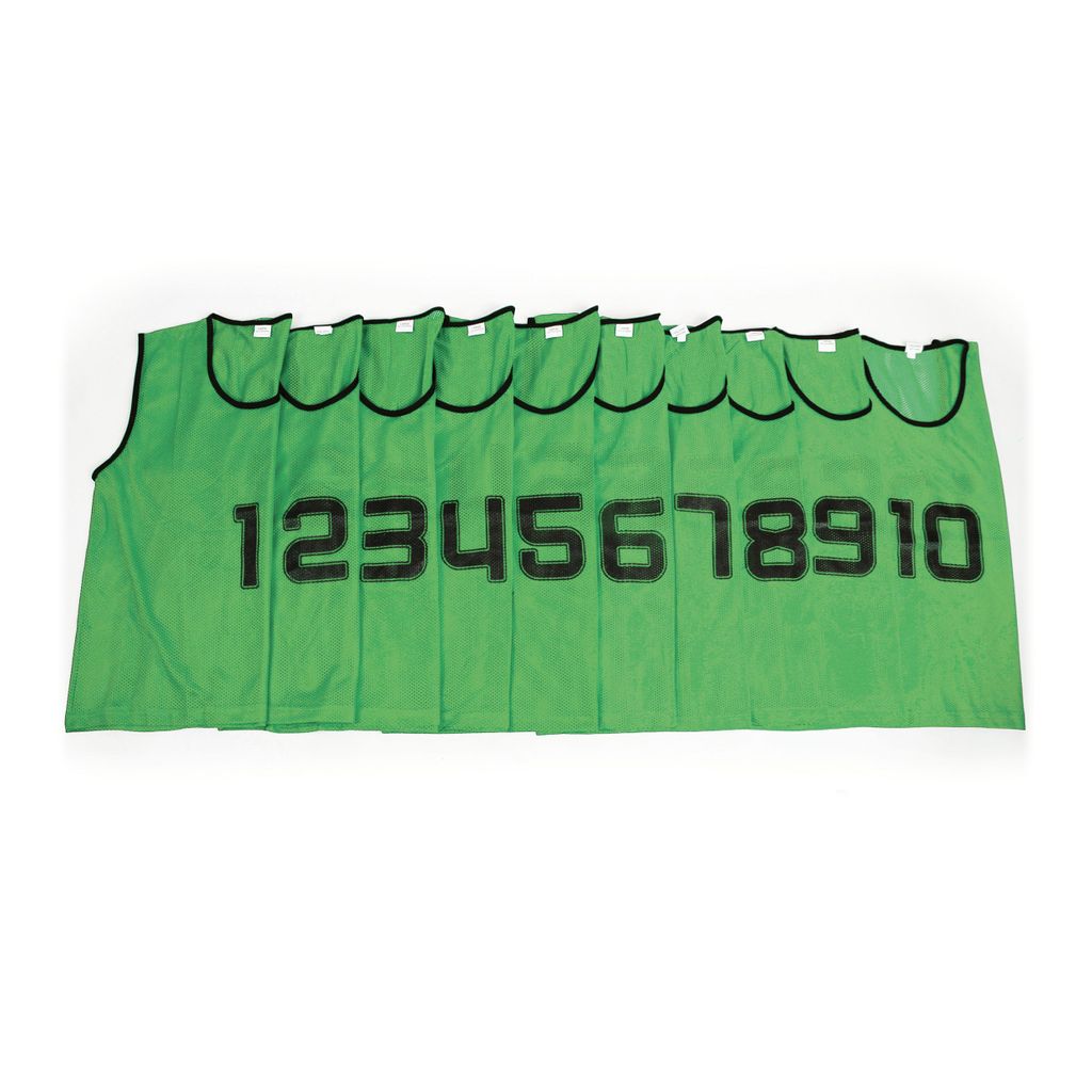 MESH TRAINING BIB NUMBERED 1-10
