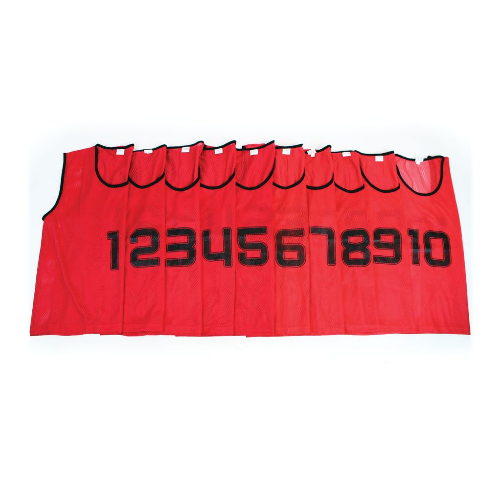 MESH TRAINING BIB NUMBERED 1-10