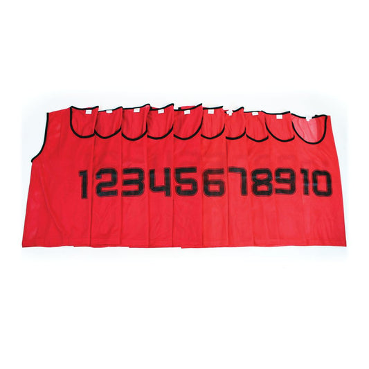 MESH TRAINING BIB NUMBERED 1-10