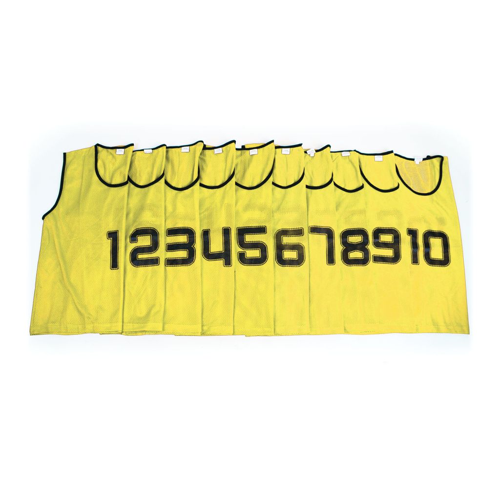 MESH TRAINING BIB NUMBERED 1-10