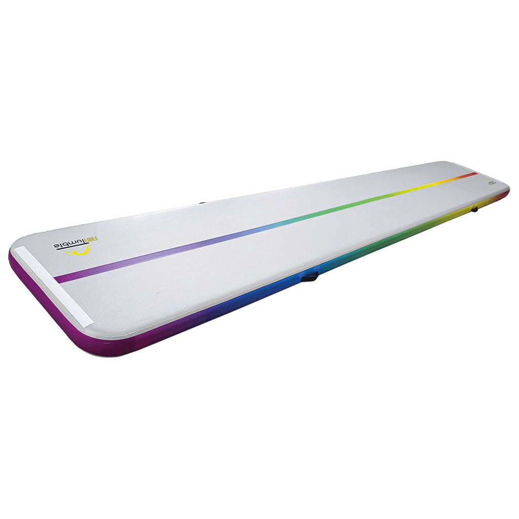 Rainbow Standard School AirTumble inflatable gymnastics track, 4m x 1m x 15cm, track only