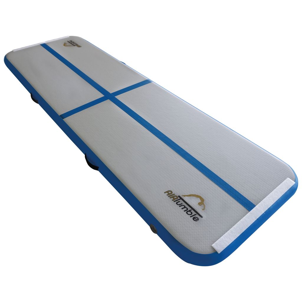 Blue Basic AirTumble inflatable gymnastics track, 3m x 1m x 15cm, track only