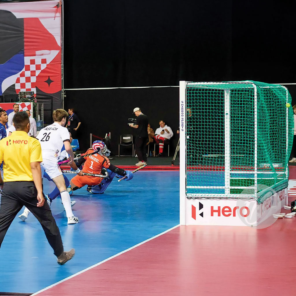 HEAVY DUTY ALUMINIUM INDOOR HOCKEY GOAL