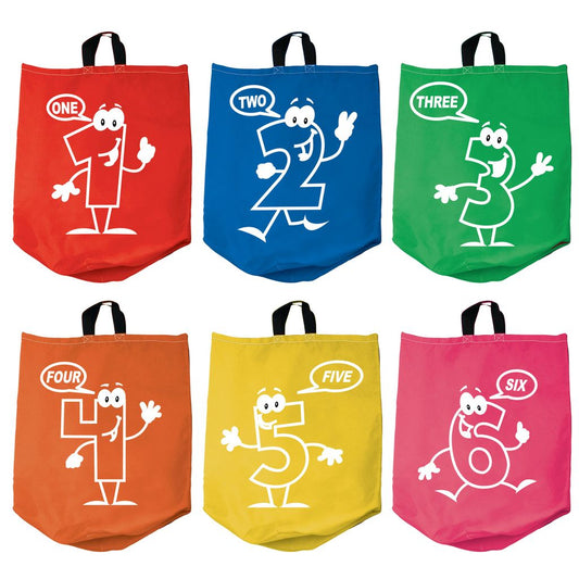 NUMBERED JUMP SACKS