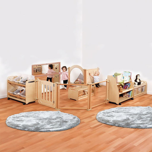 MILLHOUSE BABY ZONE WITH CLEAR TUBS