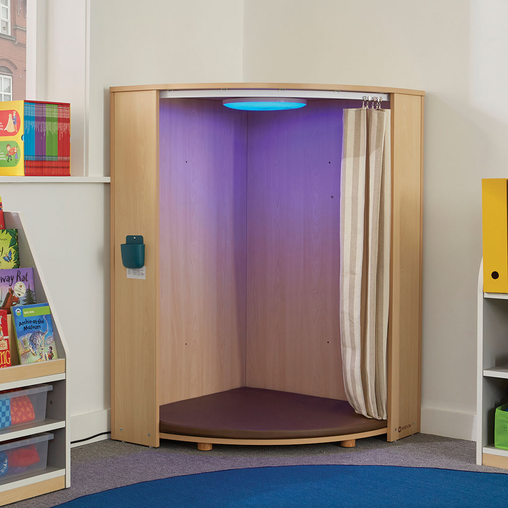 LED CORNER CABINET