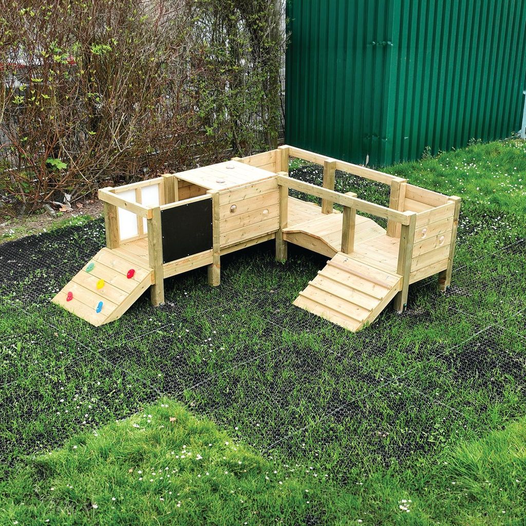 OAK CHILDRENS CLIMBING FRAME