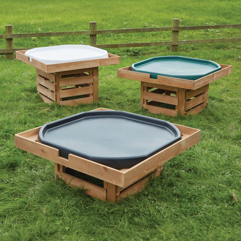 TUFF SPOT TRAY SELF SELECT STORAGE WOODEN STANDS
