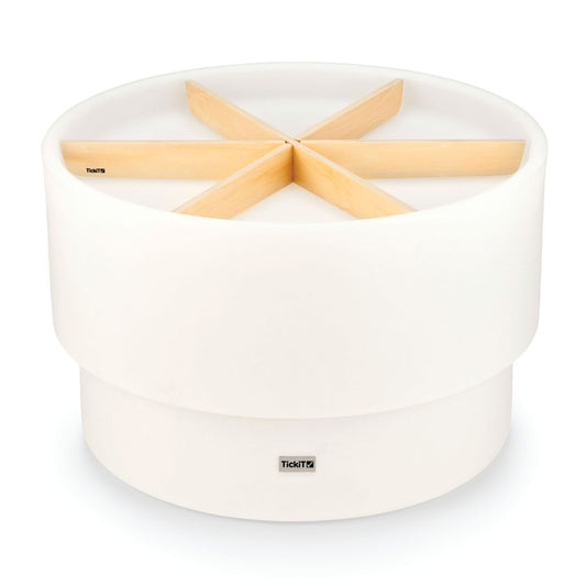 SENSORY TABLE WITH WOODEN DIVIDERS