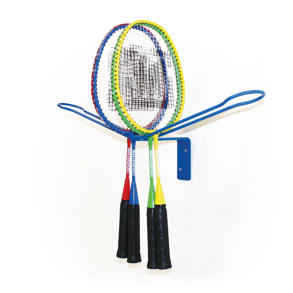 BADMINTON RACKET STORAGE RACK