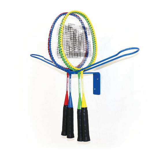 BADMINTON RACKET STORAGE RACK