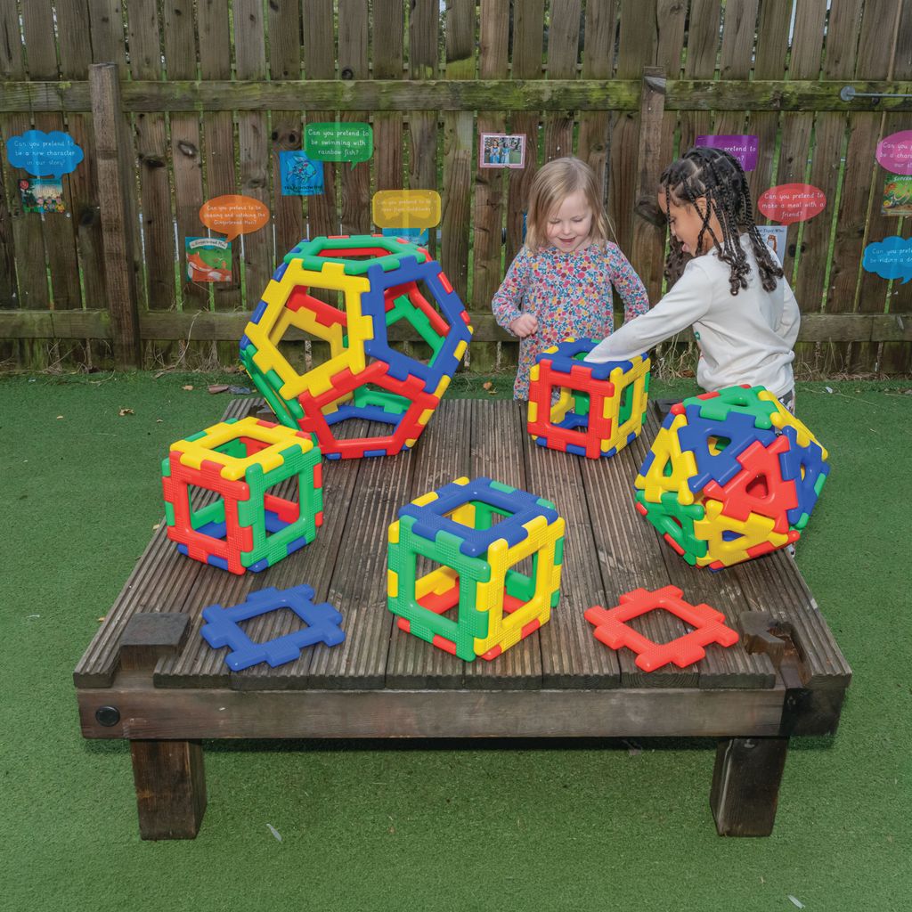 GIANT POLYDRON PLATONIC SOLIDS SET