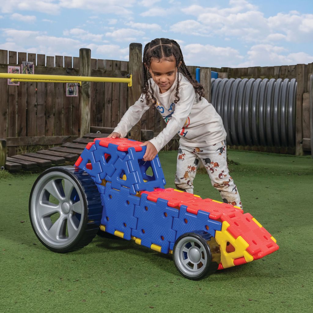 GIANT POLYDRON VEHICLE BUILDERS SET