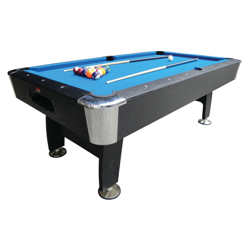 Rat Style Pool Table BLACK CAT 7FT AMERICAN POOL TABLE