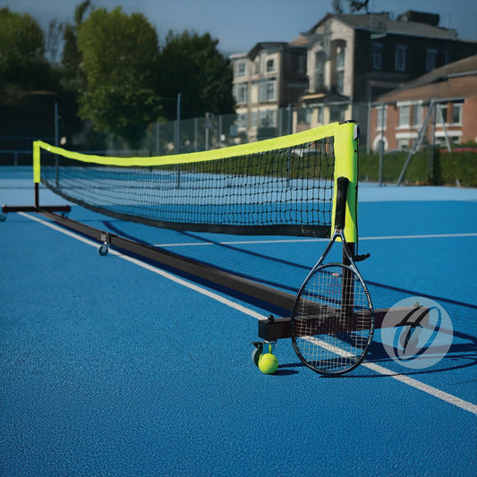 WHEELAWAY MINI TENNIS POSTS (NET AND POSTS)