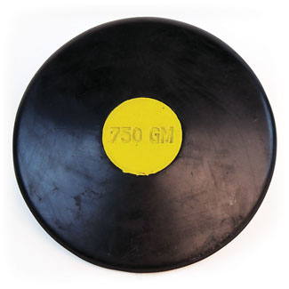 RUBBER TRAINING DISCUS
