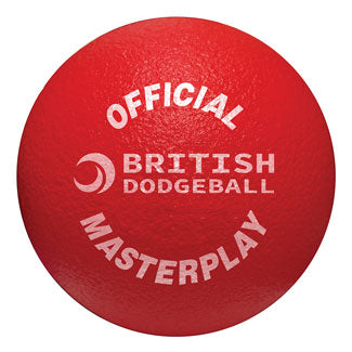 OFFICIAL BRITISH DODGEBALL MASTERPLAY FOAM DODGEBALL