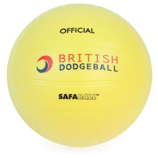 OFFICIAL BRITISH DODGEBALL SAFABALL SOFTTOUCH DODGEBALL