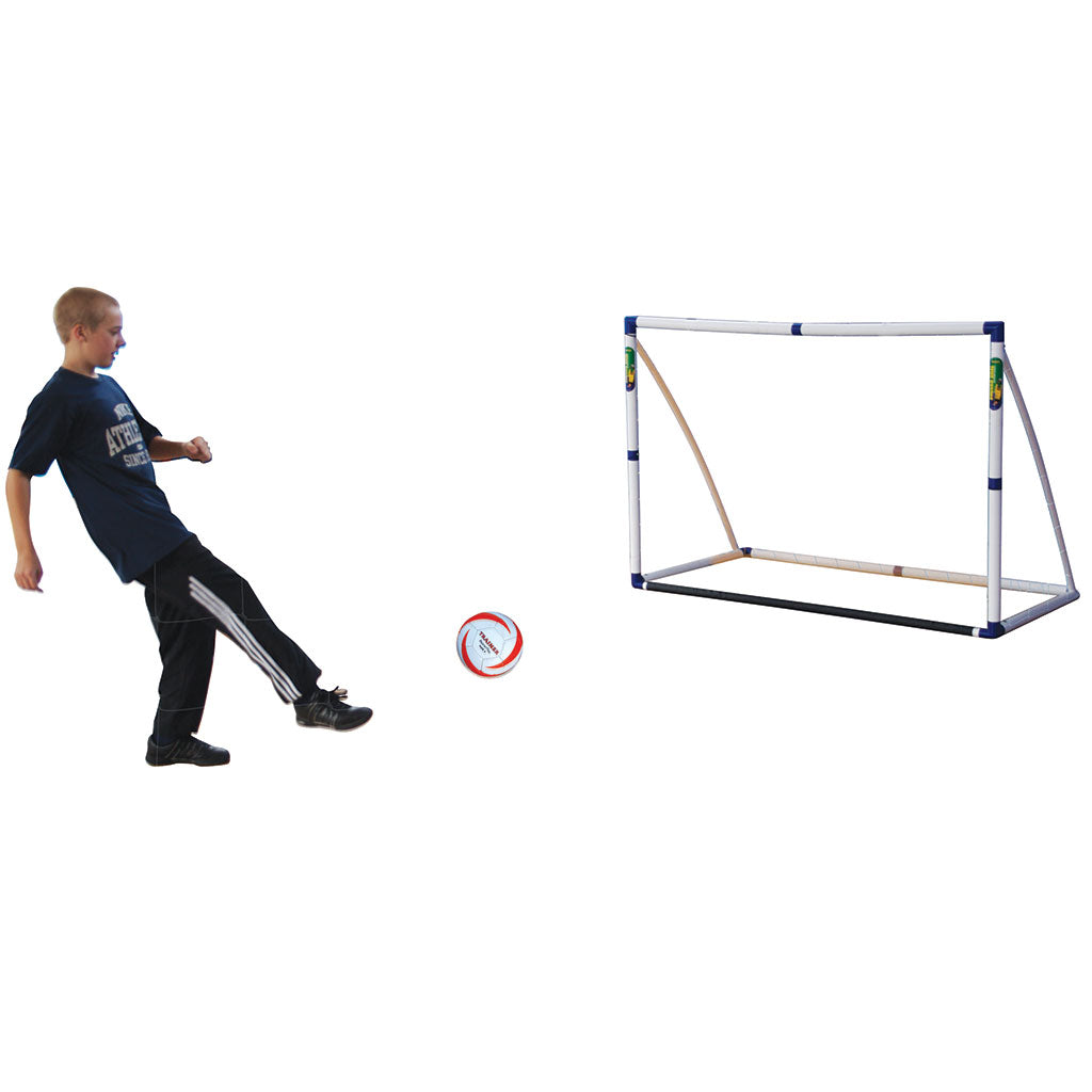 3 IN 1 TARGET SHOT, SOCCER GOAL AND REBOUND TRAINER