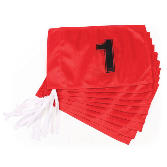 NUMBERED GOLF FLAG