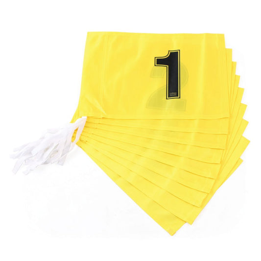 NUMBERED GOLF FLAG