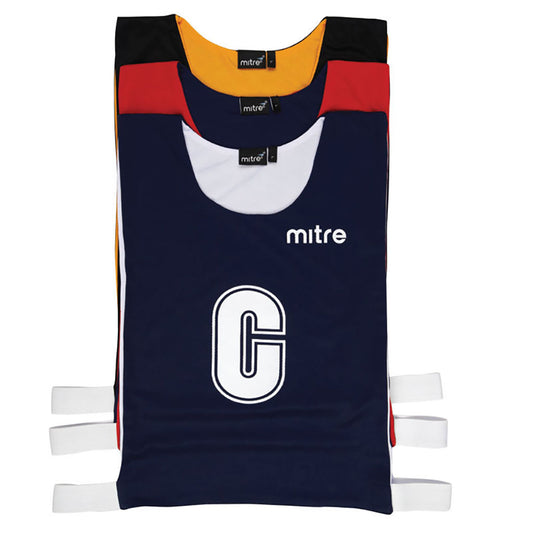 MITRE PRO REVERSIBLE NETBALL BIB SET