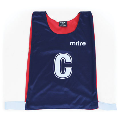 MITRE PRO REVERSIBLE NETBALL BIB SET