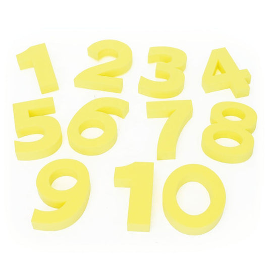 FOAM NUMBERS 1-10