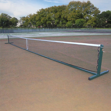 76MM FREESTANDING TENNIS POSTS WITH WHEELS