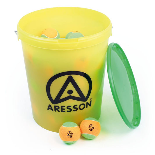 ARESSON +10 MINI TENNIS BALL, ORANGE/GREEN